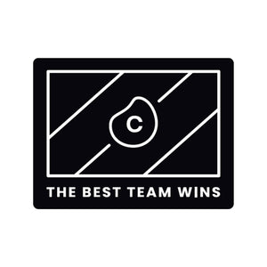 Fabric Stickers - The Best Team Wins