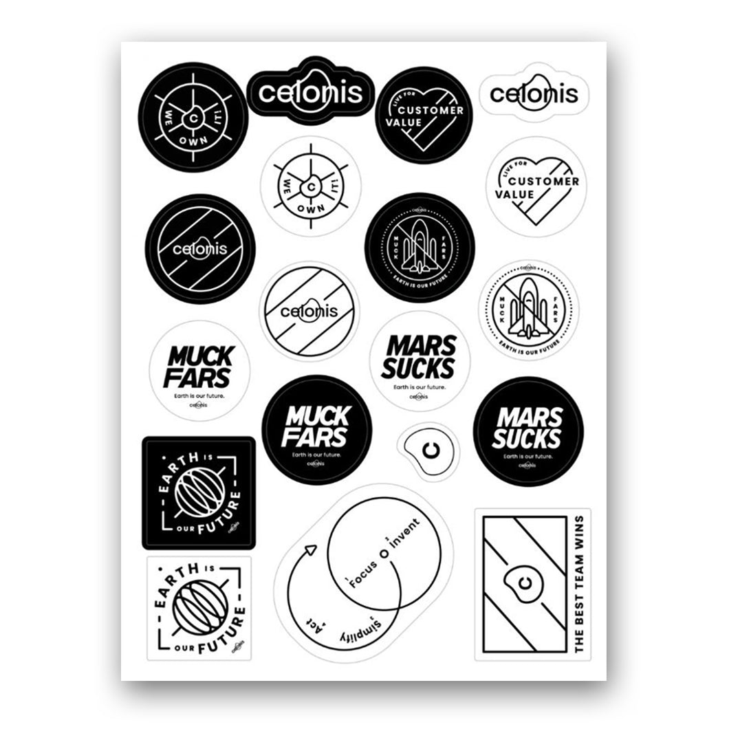 Sticker Sheet - Value Badges